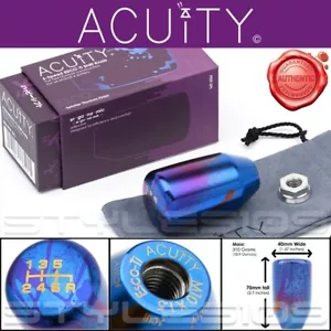 Acuity Instruments 1959-SPL ESCO-Ti Salpicaduras Acabado Titanio Perilla de Cambio M10X1.5 - Imagen 1 de 24