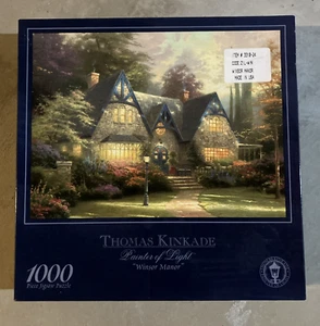 Thomas Kinkade Painter of Light Winsor Manor 1000 Piece Puzzle New Sealed - Picture 1 of 1