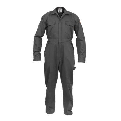 Flame Resistant FR Coverall - 88% C / 12% Nylon - 7oz - Image 1 of 4