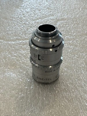 ELGEET 1.5 inch f 3.5 Cine-Tel Movie Camera 8 mm cine Lens TEL - Image 1 of 4