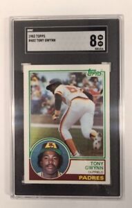1983 Topps Tony Gwynn #482 Graded SGC 8 NM MT Padres Baseball Vintage Nice Card