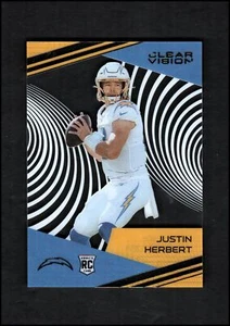 2020 Panini Clear Vision Rookies #3 Justin Herbert CHARGERS RC - NM-MT - Picture 1 of 2