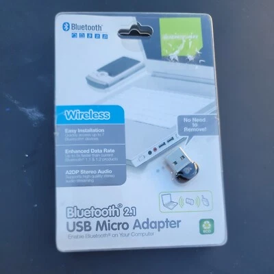 Iogear  Bluetooth 2.1 USB Micro Adapter   GBU421  PKG-P21016 - Image 1 of 4