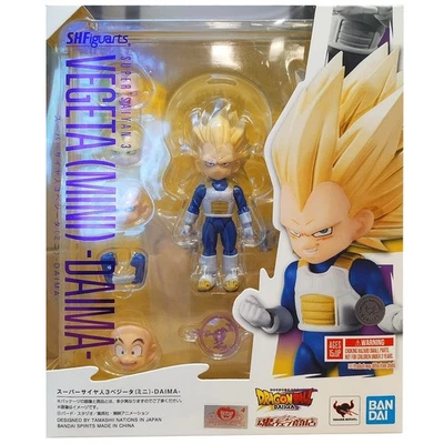 Bandai S.H.Figuarts Super Saiyan 3 Vegeta -Mini Ver.- (Dragon Ball Daima) Foto 1 de 4