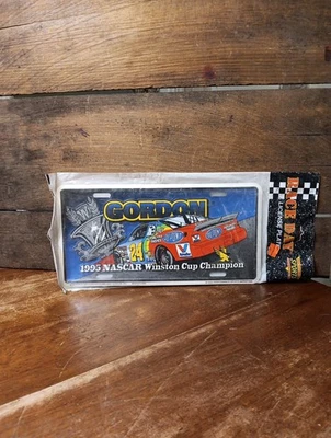 De colección 1995 Jeff Gordon NASCAR Winston Cup Series Placa de Metal - NUEVO Foto 1 de 4