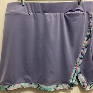 Women’s Stella Parker NWT Lavender Skort Large, Tummy Control UPF50 - Picture 1 of 7