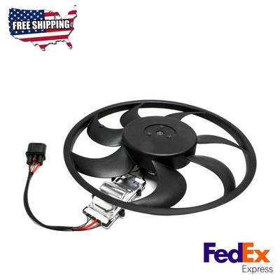 Cooling Fan Assembly Passenger Side Fits 04-10 Porsche Cayenne Volkswagen - Image 1 of 4