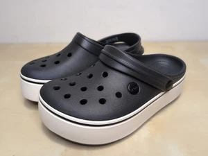Neu Crocs Crocband Plateau Clog Comfort 205434 schwarz Gr. M:4US W:6US Vietnam - Bild 1 von 7