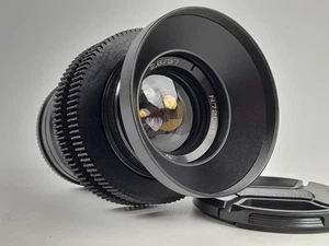MIR-1  F/2.8 37 mm GRAND PRIX BRUSSELS 1958 RARE black EDITIONS CINE MOD!! LENS - Picture 1 of 16