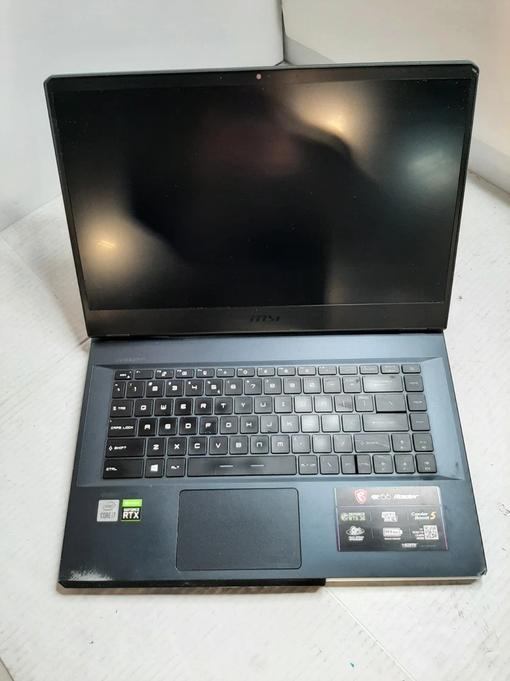 Portátil MSI GE66 Raider i7-10750H SIN RAM/SSD/OS. SIN ARRANQUE NVIDIA RTX 3070 #97 Foto 1 de 4