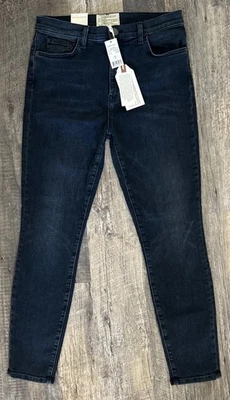 Current Elliott The Super High Waist Stiletto Jean (30) Color: Tacoma Blue - Image 1 of 4