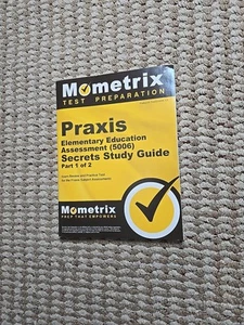 Praxis Elementary Education Assessment 5006 Study Guide Book Test Preparation - Picture 1 of 2