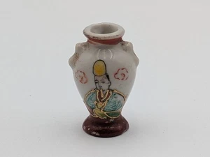 Vintage Miniatur handbemalte Vase Made in Japan Mini klein japanisch 1-3/4" - Bild 1 von 7