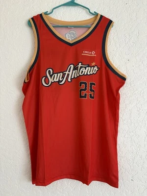 San Antonio Missions SGA MiLB Team Red Basketball Jersey Men's XL - Image 1 of 4