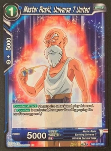 Mater Roshi, Universe 7 United | DB1-027 UC | Azul | Dragonball Super - Imagen 1 de 3