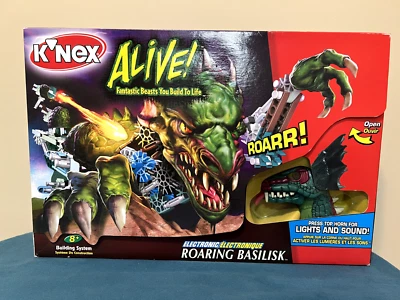 Knex Alive Roaring Basilisk Fantastic Beasts You Build to Life--NEW - Image 1 of 3