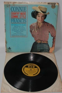 Connie Francis - Country Music Connie Style - 1962 Vinyl LP - MGM-C-916 - Picture 1 of 7