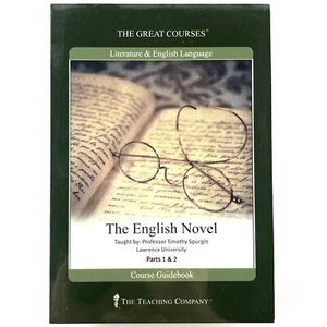 The Great Course: The English Novel by Timothy Spurgin DVD + Guidebook - Picture 1 of 3