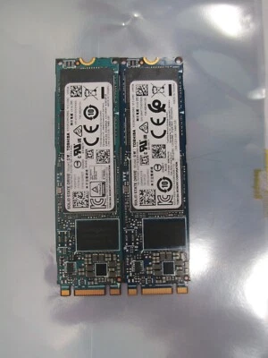 Lot of 2 Dell 0VFR5T Toshiba 256GB 2280 M.2 SSD KSG60ZMV256G - Image 1 of 4
