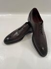 Hugo Boss Tailored  T-Legend Derby Shoes 9 Us Made In Italy Dark Brown Nib $695