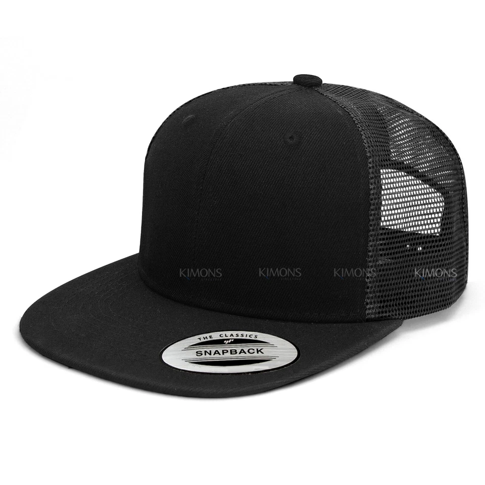 Snapback Hat Cap Flat Baseball Cap Trucker Adjustable Camo