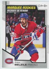2020 20-21 OPC O-PEE-CHEE UPDATE MARQUEE ROOKIES CANADIENS ALEX BELZILE #645