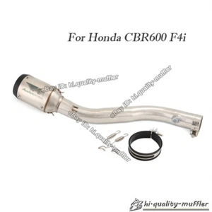 Tubo de escape silenciador tubo de escape para motocicleta Honda CBR600 F4i 2001-2007 - Imagen 1 de 10