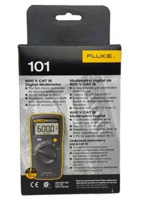 [FLUKE] 101 Basic Digital Multimeter Pocket Portable Meter AC DC Volt Tester - Picture 1 of 3
