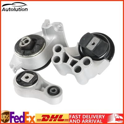 3pcs Engine Trans Mount For 10-12 Ford Fusion Lincoln MKZ 3.5L A5571 A5570 A5653 Foto 1 de 4