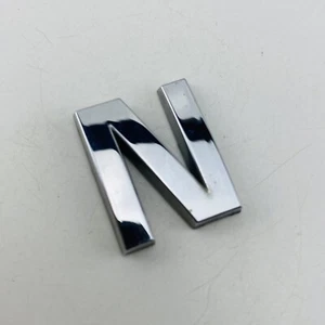 2007 2008 Infiniti G35 Emblem Logo Letter Badge Trunk Rear Chrome OEM E4N - Picture 1 of 6