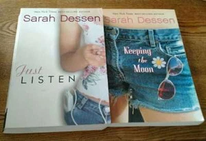 Sarah Dessen Just Listen & Keeping the Moon 2 junge Erwachsene Teenager-Romanze - Bild 1 von 2