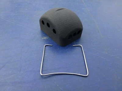 Austin 7 Lucas C35A dynamo reproduction resistor/fuse box cover & clip. - Image 1 of 4