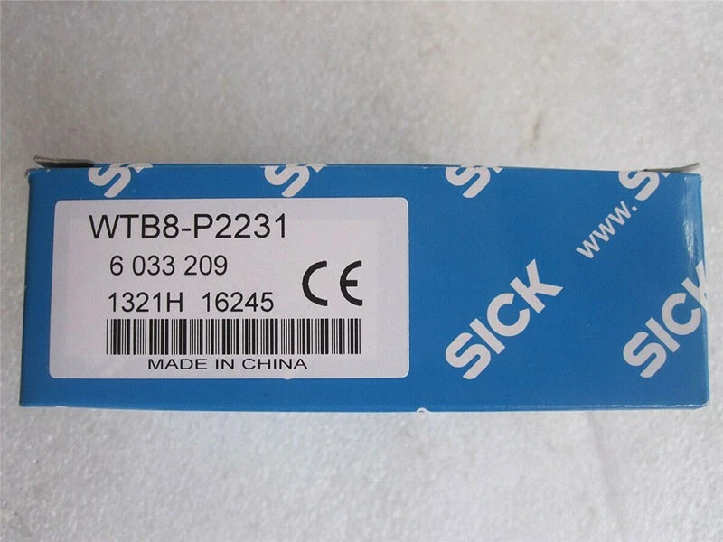 Sick WTB8-P2231 Photoelectric Sensor 6033209 - Image 1 of 1