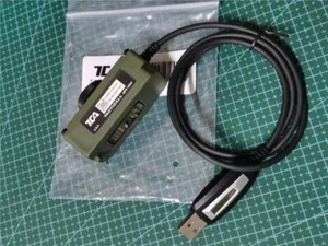Czarny kabel programowy do 2023 15W TCA PRC 152A 148 Radio NEXUS 6-pinowy kabel USB - Zdjęcie 1 z 5