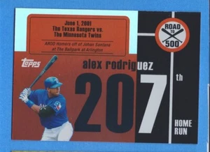 Topps A-Rod Road to 500 #207 2007 Alex Rodriguez Rangers - Imagen 1 de 1