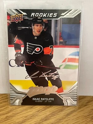 22-23 Upper Deck MVP Rookies Silver Script Isaac Ratcliffe #233 - Image 1 of 2