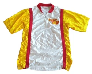 Rare Vtg 90s Iowa State Cyclones Basketball Warm-Up Jersey Shirt Size 44 Powers - Picture 1 of 18