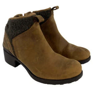 Merrel Chateau II Mid Women's Ankle Boots Waterproof Brown Suede Side Women's 10 - Picture 1 of 10