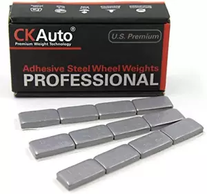 1Oz, Grey, Adhesive Stick on Wheel Weights,Easypeel Tape, 72 Oz/Box, US Quality( - Picture 1 of 5