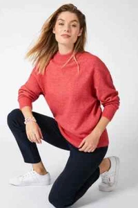 BNWT TULIP DROP SHOULDER LONG SLEEVES RIBBED NECKLINE AND CUFFS BY SARA SIZE XL - Picture 1 of 1