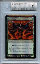 MTG Dark Ritual BGS 9 Mint FTV Twenty Magic Mystic Foil Amricons 8709