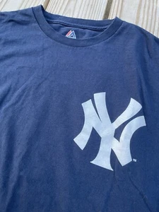Majestic New York Yankees Cooperstown Collection Genuine Mickey Mantle #7 L - Picture 1 of 8