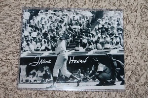 FRANK HOWARD AUTOGRAPHED DODGERS 8X10 PHOTO - Picture 1 of 2