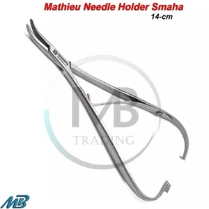 Mathieu Needle Holder Smaha Curved Orthodontic Ligature Pliers Dental Forceps - Picture 1 of 4