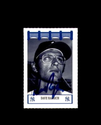 Dave Rajsich Signed 1992 Wiz The Yankees of The 70s New York Yankees Autograph - Image 1 of 2