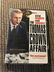 THE THOMAS CROWN AFFAIR 1968 DVD STEVE McQUEEN FAYE DUNAWAY OOP BRAND NEW DVD - Picture 1 of 5