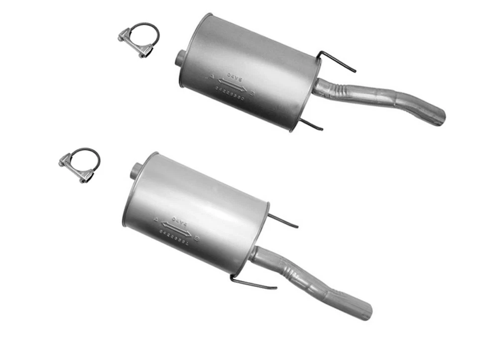 Silenciadores traseros dobles para Chevrolet Impala 2006-2016 3,6 L 3,9 L 5,3 L Foto 1 de 4