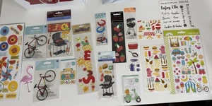 Großes Set Scrapbooking Sticker ~ Sommermotiv ~ NEU - Bild 1 von 14