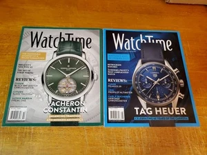 Watchtime Magazine set 2023 - Tag Heuer - Vacheron Constantin Watches Watch - Imagen 1 de 9