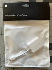 Apple Mini Display Port  To VGA Adapter MB572Z/A - Picture 1 of 4